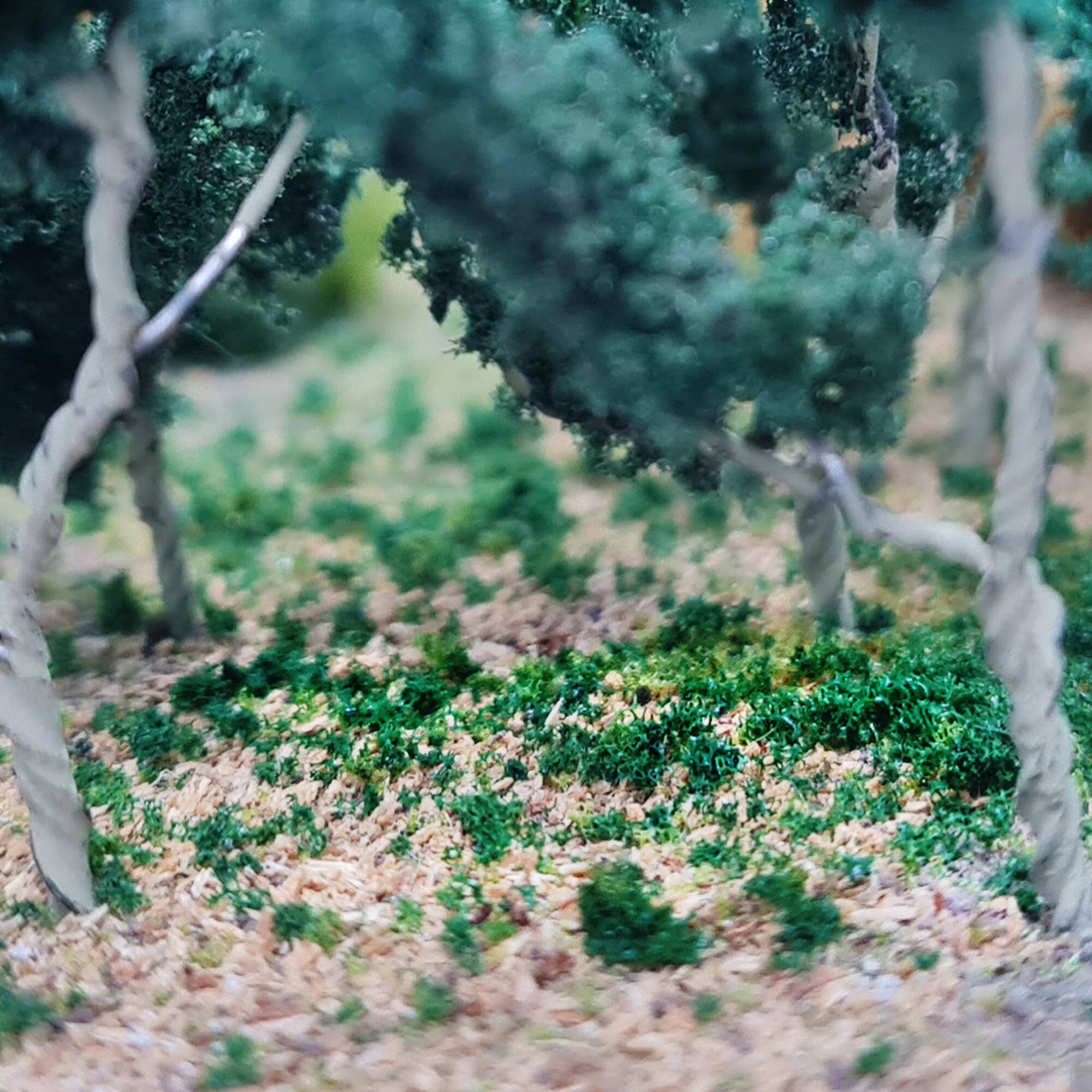 JTT Scenery Products Dark Green Coarse Blended Turf